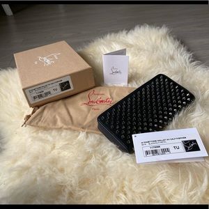 Christian Louboutin Panettone Wallet w Spikes